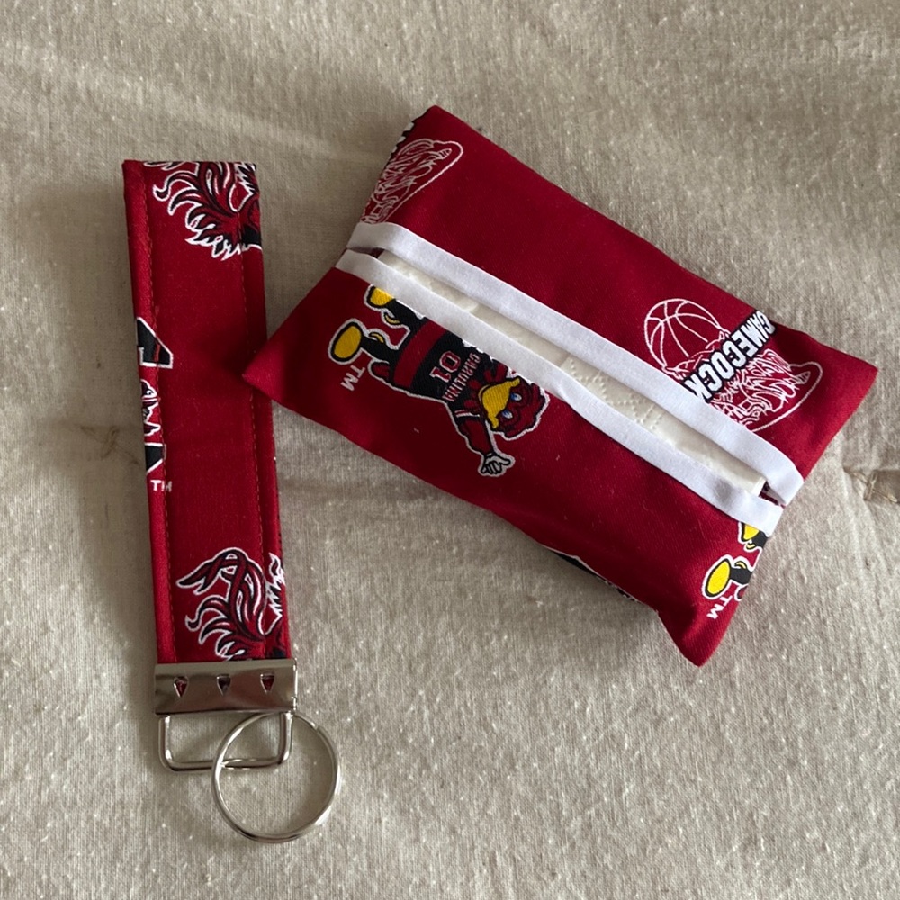 South Carolina Gamecocks keychain